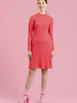 Aarre Ramona ribbimekko, Coral Pink