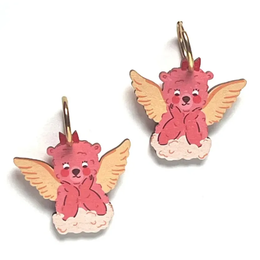 Crazy Granny Bear Angel korvakorut