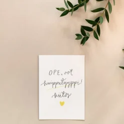Helle Ope oot huipputyyppi postikortti