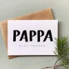 Helle Pappa olet t&auml;rke&auml; 2 os. postikortti