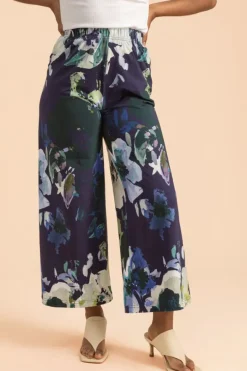Kaiko Soft culottes, Blue Anemone