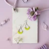 Maanantaimalli Kaarella Mini korvakorut, Neon