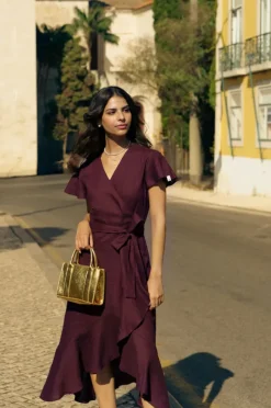 Nakoa Annika pellavamekko, Merlot