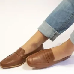 Palmroth Olivia loafer, Ruskea