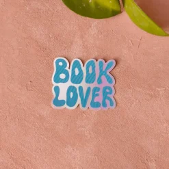 Pikku paperi Book Lover tarra