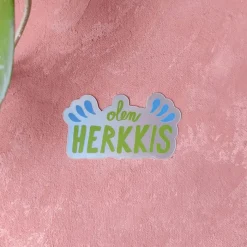 Pikku paperi Herkkis tarra
