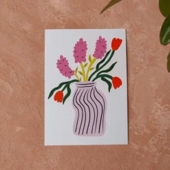 Pikku paperi Kimpullinen iloa postikortti