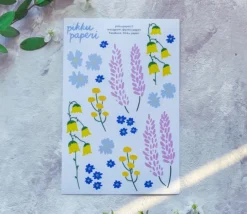 Pikku paperi Niitty tarra-arkki