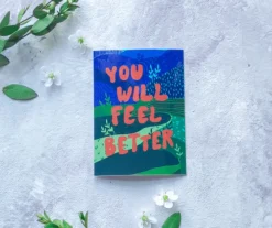 Pikku paperi You Will Feel Better tarra